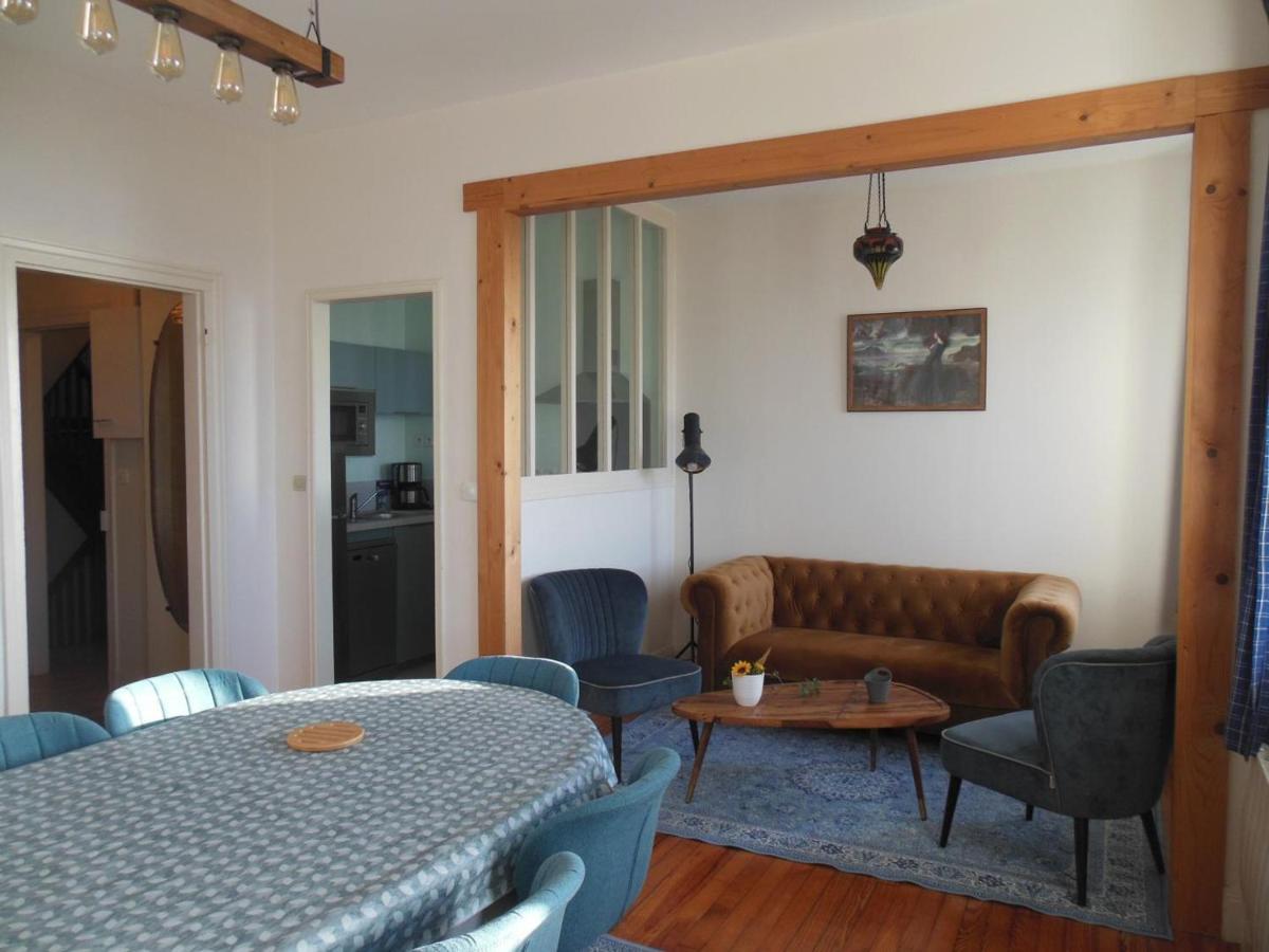 Duplex Face Plage Avec Terrasse, 3 Ch, 2 Sdb, Wifi, Menage Inclus - Fr-1-376-113 Boulogne-sur-Mer Exteriör bild